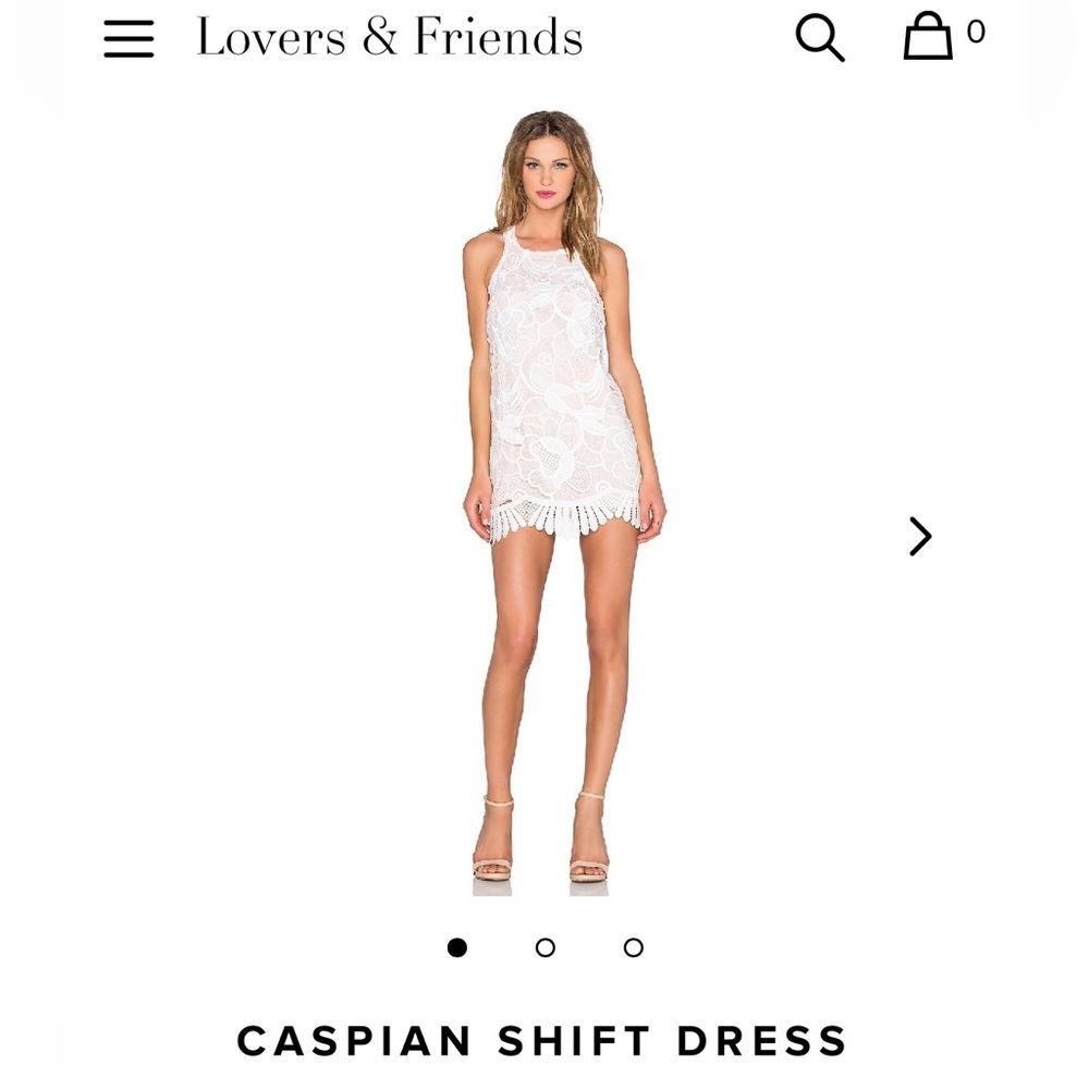 Lovers and Friends Caspian Shift Dress Size M